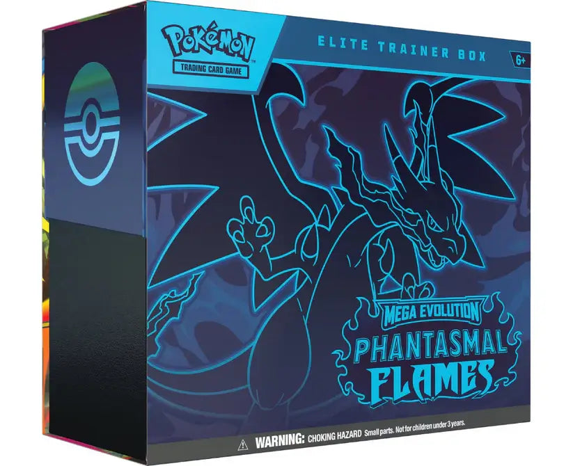 Pokemon TCG Mega Evolution Phantasmal Flames Elite Trainer Box